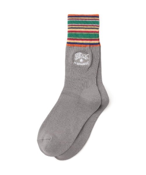 IL BISONTE(イルビゾンテ)の「IL BISONTE / ソックス / 2025 AUTUMN WINTER(ソックス/靴下・レディース・ホワイト/ブラック/グレー・1/2)」の3枚目の写真