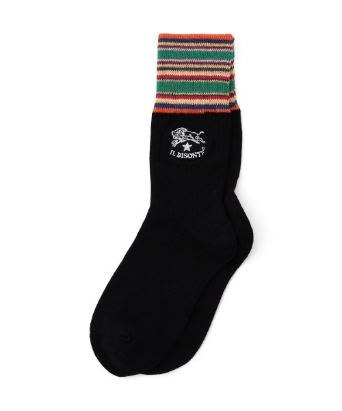 IL BISONTE(イルビゾンテ)の「IL BISONTE / ソックス / 2025 AUTUMN WINTER(ソックス/靴下・レディース・ホワイト/ブラック/グレー・1/2)」の2枚目の写真