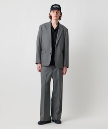 UNITED ARROWS & SONS(iCebhA[YAhTY)́UNITED ARROWS & SONS WOOL CHECK WIDE TROUSERS/XbNX(XbNX)