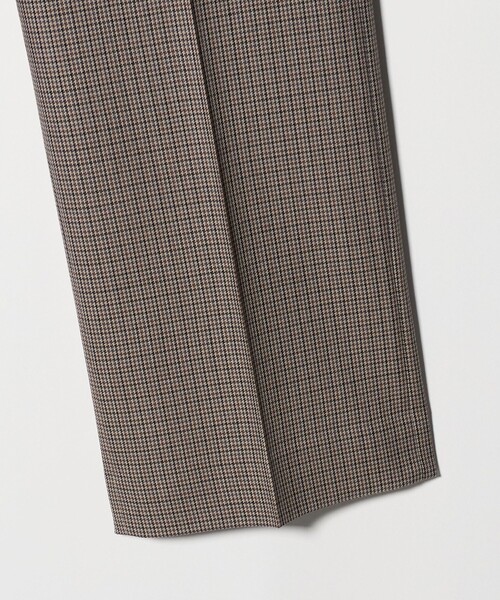 UNITED ARROWS & SONS（ユナイテッドアローズアンドサンズ）の「＜UNITED ARROWS & SONS＞ WOOL CHECK WIDE TROUSERS/スラックス（スラックス・メンズ・グレー系/ブラウン系・S/L/XL/M）」の4枚目の写真