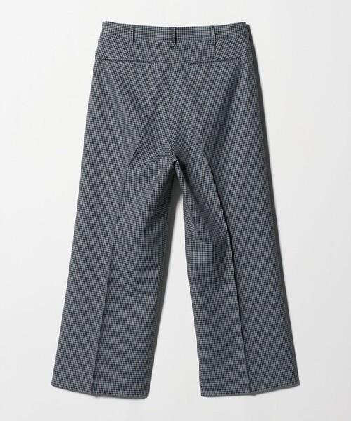 UNITED ARROWS & SONS（ユナイテッドアローズアンドサンズ）の「＜UNITED ARROWS & SONS＞ WOOL CHECK WIDE TROUSERS/スラックス（スラックス・メンズ・グレー系/ブラウン系・S/L/XL/M）」の7枚目の写真