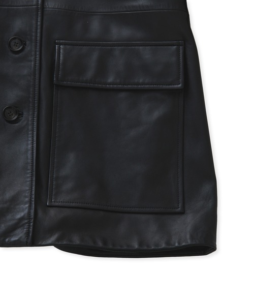 ラムレザーカーコート（ブルゾン）｜ADAM ET ROPE'（アダムエロペ）の