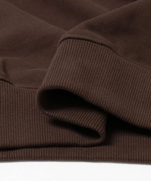 URBAN RESEARCH Sonny Label（アーバンリサーチサニーレーベル）の「GEM SPORTSWEAR　スウェットポロシャツ（スウェット・レディース・オートミール/チャコールグレー/ブラウン・LARGE/MEDIUM）」の4枚目の写真