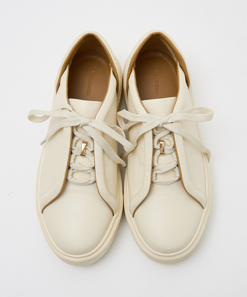 Au BANNISTER(オゥバニスター)の「レースアップスニーカー(スニーカー・レディース・ブラック/アイボリー/ピンク/ベージュ・36/37/39/35/38)」の22枚目の写真