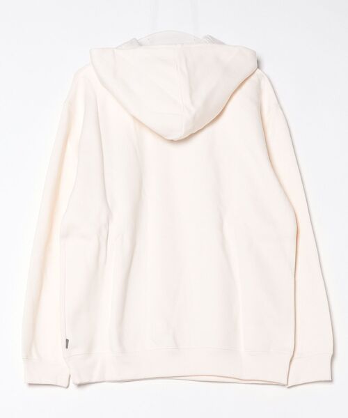 NEW BALANCE(ニューバランス)の「Linear Heritage フリースフーディ(パーカー・レディース・ライトベージュ/ブラック・MEDIUM/LARGE/X-LARGE/SMALL)」の16枚目の写真