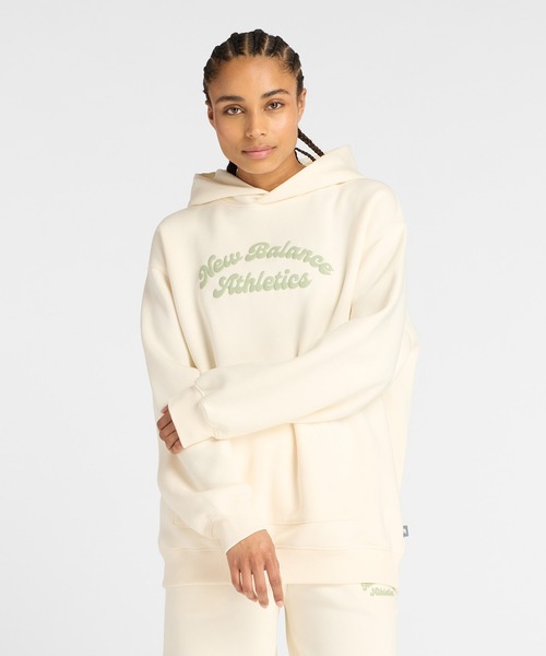 セール】Linear Heritage フリースフーディ（パーカー）｜New Balance