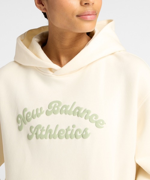 セール】Linear Heritage フリースフーディ（パーカー）｜New Balance