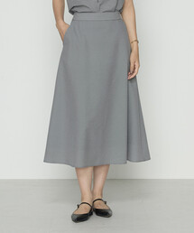 COMME CA | シアーサッカーギンガム フレアスカート(スカート)