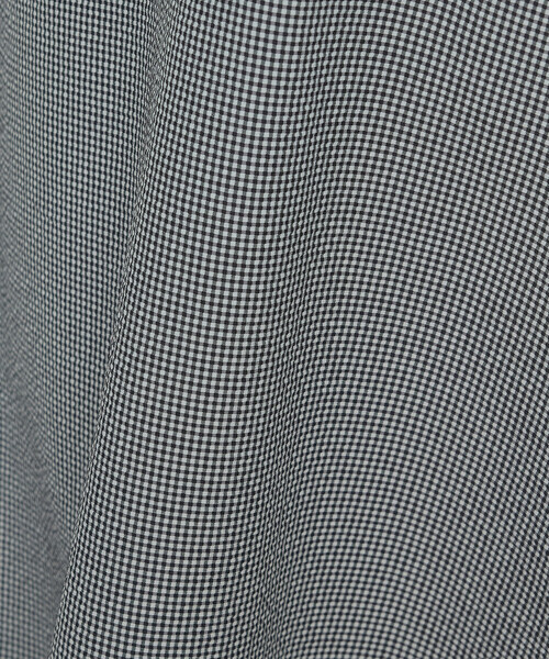 セール】シアーサッカーギンガム フレアスカート（スカート）｜COMME