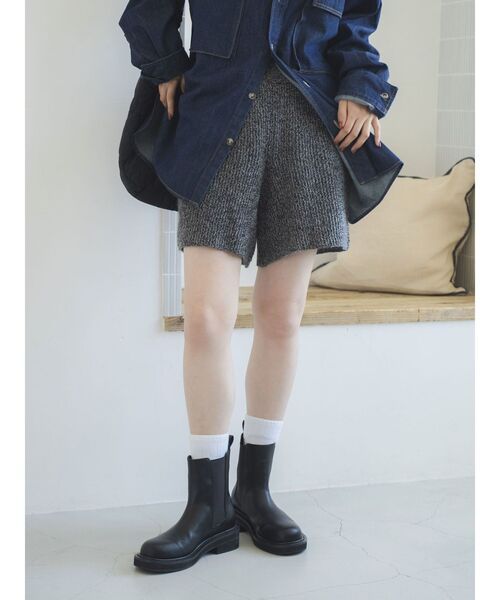 Ungrid(アングリッド)の「サイドゴアショートブーツ(ブーツ・レディース・ブラック・L/M/S)」の13枚目の写真