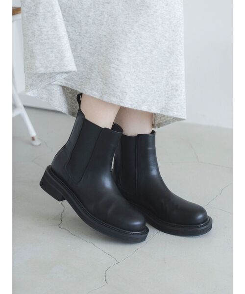 Ungrid(アングリッド)の「サイドゴアショートブーツ(ブーツ・レディース・ブラック・L/M/S)」の15枚目の写真