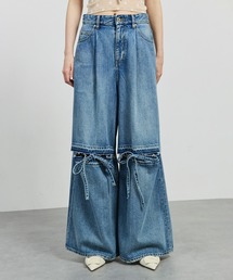 SORIN（ソリン　）の「Ribbon Slit Jeans/リボンスリットジーンズ（デニムパンツ）」