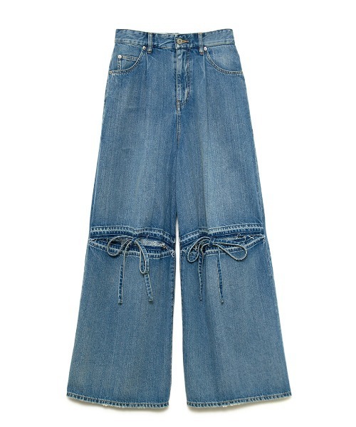 SORIN(ソリン )の「Ribbon Slit Jeans/リボンスリットジーンズ(デニムパンツ・レディース・チャコールグレー/インディゴブルー・36/38)」の19枚目の写真
