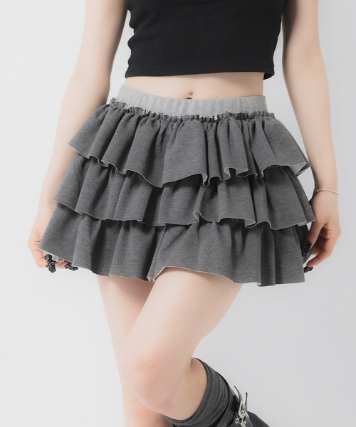 3段フリルミニスカート（スカート）｜17HR（セブンティーンアワーズ