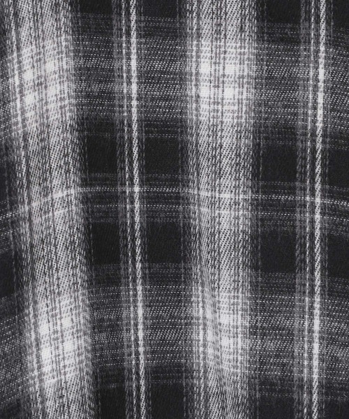 3.3 Field Trip （3.3フィールドトリップ）の「【2WAY】3.3 Field Trip／オフショルチェックシャツ（シャツ/ブラウス・レディース・ネイビー/ベージュ/ブラウン/その他1/その他2・FREE）」の17枚目の写真