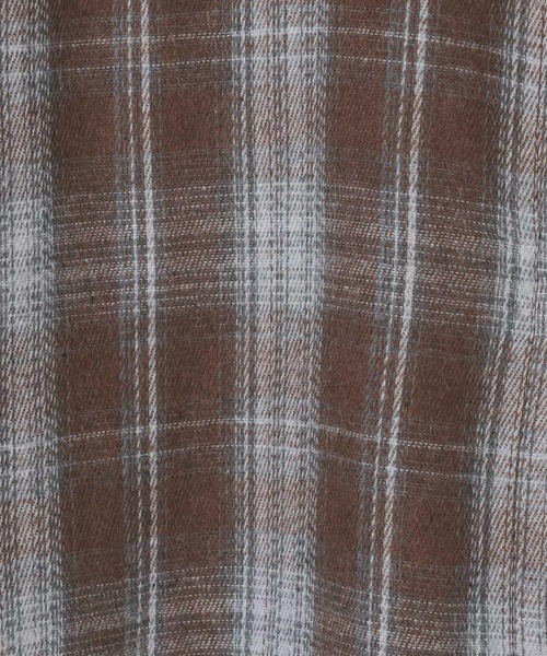 3.3 Field Trip （3.3フィールドトリップ）の「【2WAY】3.3 Field Trip／オフショルチェックシャツ（シャツ/ブラウス・レディース・ネイビー/ベージュ/ブラウン/その他1/その他2・FREE）」の18枚目の写真