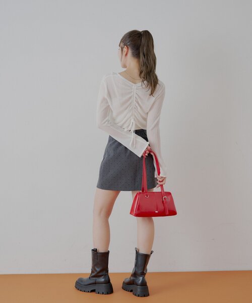 前後2wayドロストシアーカーディガン（カーディガン/ボレロ