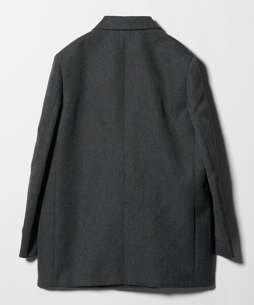 【美品】ユナイテッドアローズ オーバーサイズ ダブル ジャケット L ガンクラブ 美品】ユナイテッドアローズ オーバーサイズ ダブル ジャケット