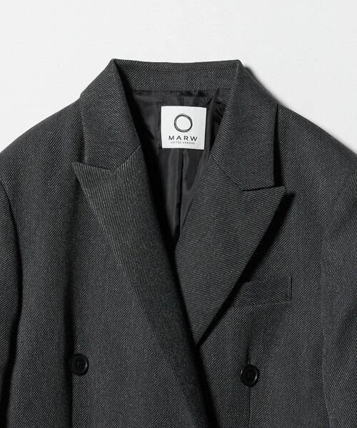 MARW UNITED ARROWS＞オーバー ダブル ジャケット（テーラード