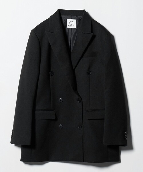 MARW UNITED ARROWS＞オーバー ダブル ジャケット（テーラード