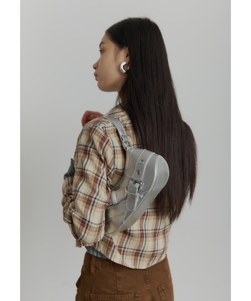 SEN TOKYO(セントーキョー)の「ベルトデザイン コンパクトショルダーバッグ(ショルダーバッグ・レディース・シルバー/ブラック/ホワイト/ピンク・FREE)」の22枚目の写真