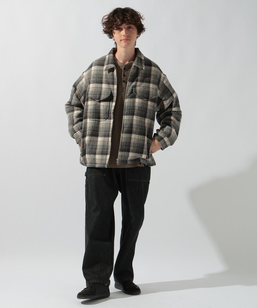 美品！PENDLETN ペンドルトン　中綿CPOジャケット　シャドーチェック PENDLETON（ペンドルトン） CPOジャケット / アウター メンズ