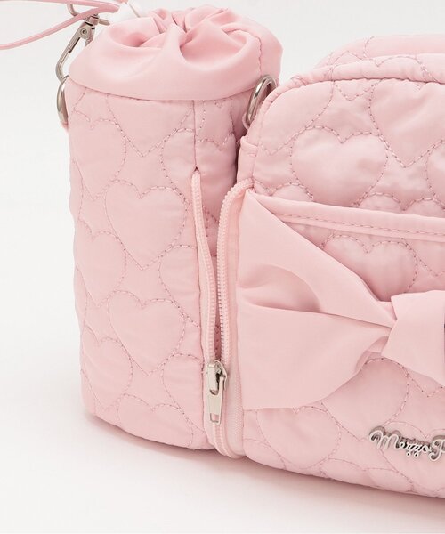 平成レトロ♡メゾピアノ♡みみぽぽリュク&ペットボトルホルダー♡ バレエ】総柄ペットボトルホルダー（水筒）｜mezzo piano