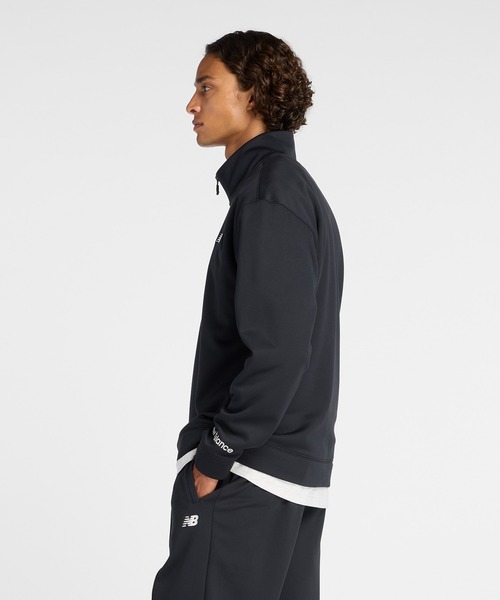 NEW BALANCE（ニューバランス）の「ダブルニット クォーター ジップ プルオーバー 裏起毛（スウェット・メンズ・ブラック/ブラウン系その他/ネイビー・SMALL/MEDIUM/LARGE/X-LARGE/XX-LARGE）」の17枚目の写真