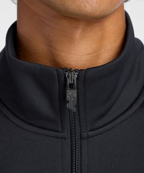 NEW BALANCE（ニューバランス）の「ダブルニット クォーター ジップ プルオーバー 裏起毛（スウェット・メンズ・ブラック/ブラウン系その他/ネイビー・SMALL/MEDIUM/LARGE/X-LARGE/XX-LARGE）」の14枚目の写真