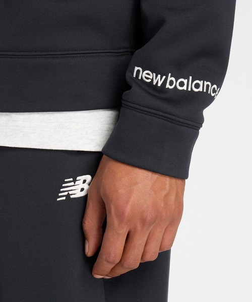 NEW BALANCE（ニューバランス）の「ダブルニット クォーター ジップ プルオーバー 裏起毛（スウェット・メンズ・ブラック/ブラウン系その他/ネイビー・SMALL/MEDIUM/LARGE/X-LARGE/XX-LARGE）」の18枚目の写真