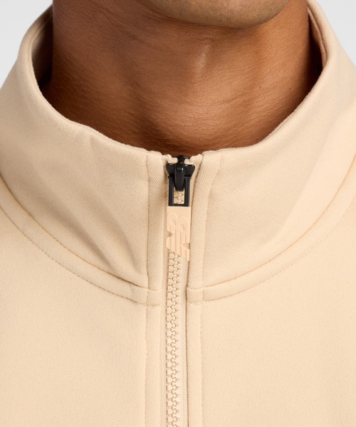 NEW BALANCE（ニューバランス）の「ダブルニット クォーター ジップ プルオーバー 裏起毛（スウェット・メンズ・ブラック/ブラウン系その他/ネイビー・SMALL/MEDIUM/LARGE/X-LARGE/XX-LARGE）」の16枚目の写真