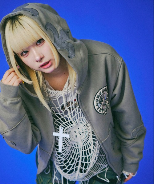 GALFY-百合の紋紋パーカー（パーカー）｜GALFY（ガルフィー）の