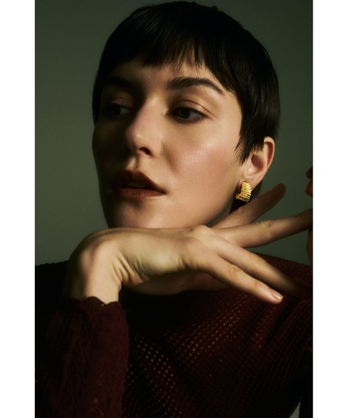 IRIS47（イリスフォーセブン）の「【IRIS 47】metis earring/メティス イヤリング（イヤリング・レディース・ゴールド/シルバー・FREE）」の6枚目の写真