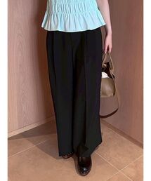 Mila Owen | ドライタッチ2タックワイドパンツ(その他パンツ)