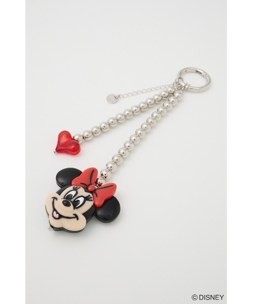 Disney SERIES CREATED by MUS(ディズニーシリーズクリエイテッドバイエムユーエス)の「MD ACCESSORIES ストラップ /MINNIE(チャーム・レディース・ホワイト/シルバー・FREE)」の9枚目の写真