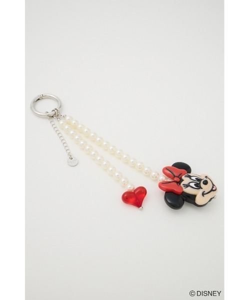 Disney SERIES CREATED by MUS(ディズニーシリーズクリエイテッドバイエムユーエス)の「MD ACCESSORIES ストラップ /MINNIE(チャーム・レディース・ホワイト/シルバー・FREE)」の5枚目の写真