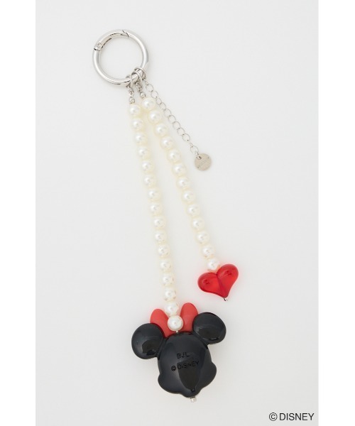 Disney SERIES CREATED by MUS(ディズニーシリーズクリエイテッドバイエムユーエス)の「MD ACCESSORIES ストラップ /MINNIE(チャーム・レディース・ホワイト/シルバー・FREE)」の7枚目の写真