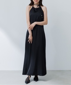 satin cami onepiece (サテンキャミワンピース)（ワンピース）｜SENEE