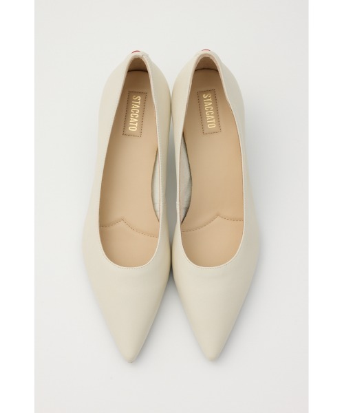 STACCATO（スタッカート）の「ダッシングパンプス（パンプス・レディース・ホワイト/ダークブラック・23.5cm/24cm/24.5cm/22.5cm/23cm）」の6枚目の写真