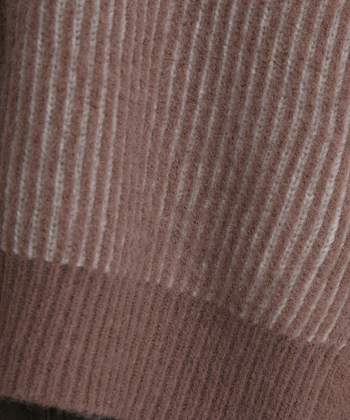 KATHARINE ROSS（キャサリンロス）の「【KATHARINE ROSS】5G両畔配色Vベスト（ベスト・レディース・グレイッシュベージュ/ブラウン・MEDIUM）」の19枚目の写真