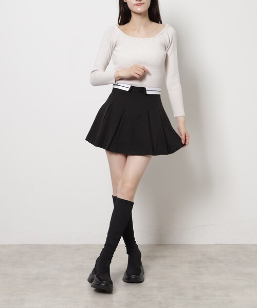 ESPERANZA（エスペランサ）の「【楽ちん×美脚】スニーカーソールストレッチロングブーツ（ブーツ・レディース・ブラック系2/ブラック系3・LL/L/M/S）」の15枚目の写真