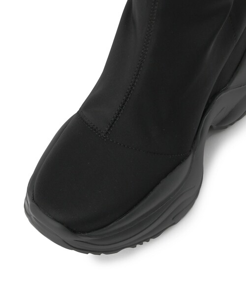 ESPERANZA（エスペランサ）の「【楽ちん×美脚】スニーカーソールストレッチロングブーツ（ブーツ・レディース・ブラック系2/ブラック系3・LL/L/M/S）」の7枚目の写真