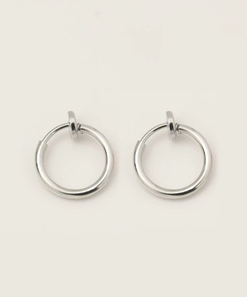 NO WAY（ノーウェイ）の「/Bz/フープイヤリング/ペア(RZ)（イヤリング・レディース・ゴールド/ブラック/シルバー・S/M）」の13枚目の写真