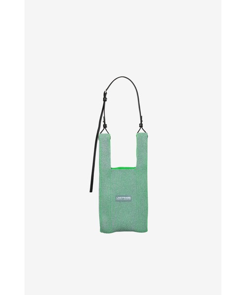 LASTFRAME(ラストフレーム)の「KYOTO METALLIC MARKET BAG SMALL(ショルダーバッグ・レディース・シルバー系その他/グリーン系その他/グレー系その他・SMALL)」の2枚目の写真