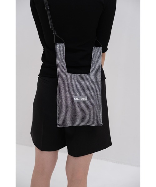 LASTFRAME(ラストフレーム)の「KYOTO METALLIC MARKET BAG SMALL(ショルダーバッグ・レディース・シルバー系その他/グリーン系その他/グレー系その他・SMALL)」の11枚目の写真