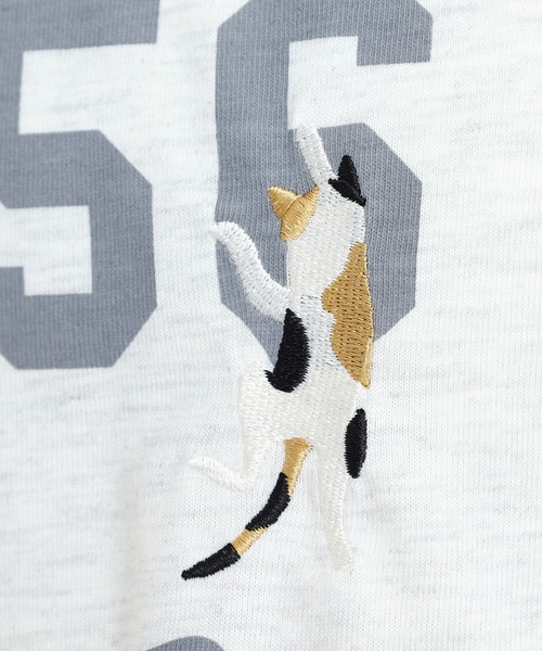 Quelle Chance(ケルシャンス)の「プリント+刺繍 長袖Tシャツ(Tシャツ/カットソー・レディース・ブラウン/オートミール/マスタード・M/L)」の21枚目の写真