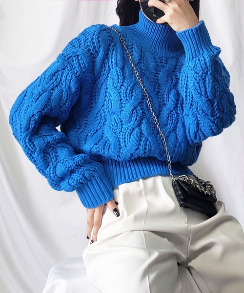 セール/ブランド古着】長袖ニット（ニット/セーター）｜me+em select