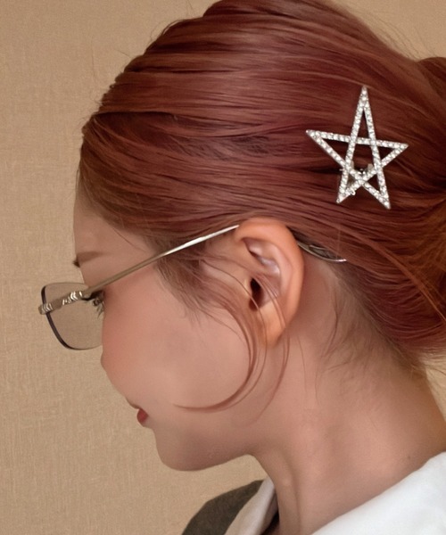 Feliz(フェリス)の「スターヘアピン(ヘアピン・レディース・シルバー・FREE)」の2枚目の写真