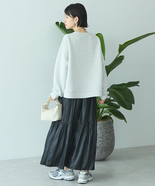 セール】【選べる丈】チンツ加工ティアードスカート（スカート