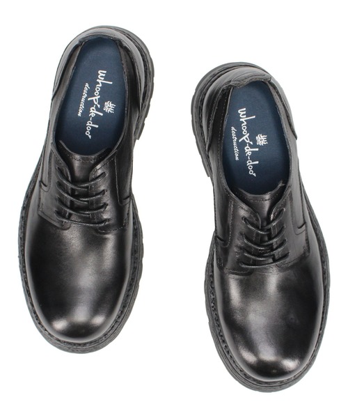 whoop-de-doo（フープディドゥ）の「バンピープレーンシューズ whoop-de-doo/フープディドゥ（その他シューズ・メンズ・ブラック/ダークブラウン・40/41/42/43/44）」の8枚目の写真